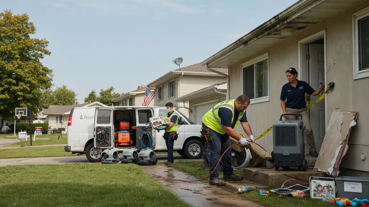 Water Damage Restoration in Slayden, TN near me